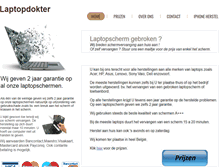 Tablet Screenshot of laptopdokter.be